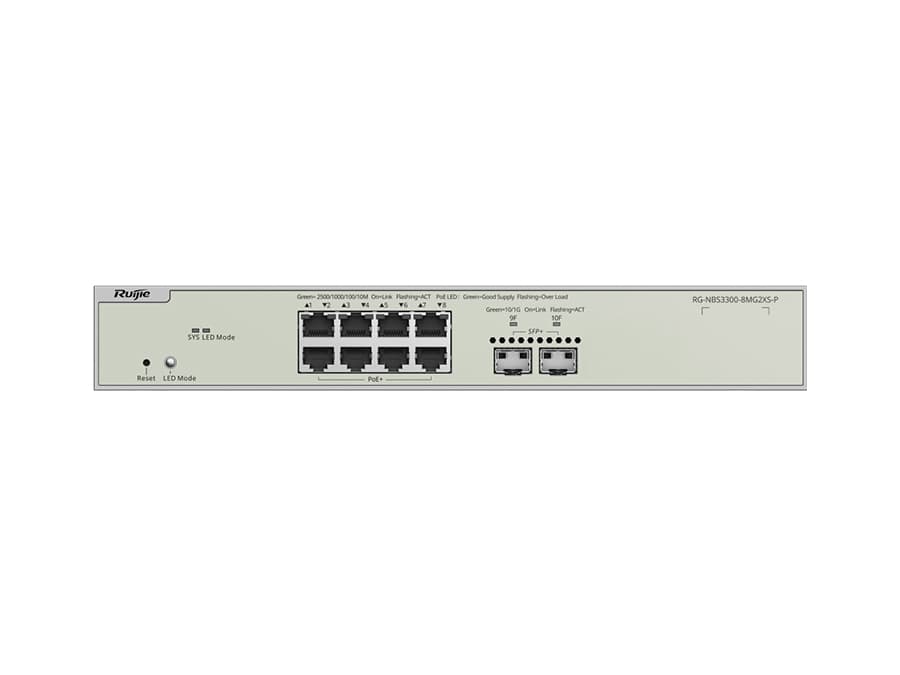 Reyee RG-NBS8P2XS