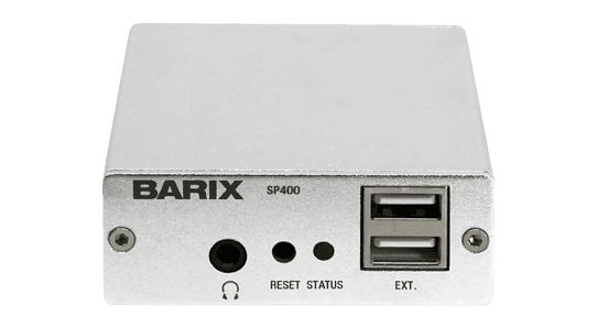 Barix SP400 RetailPlayer
